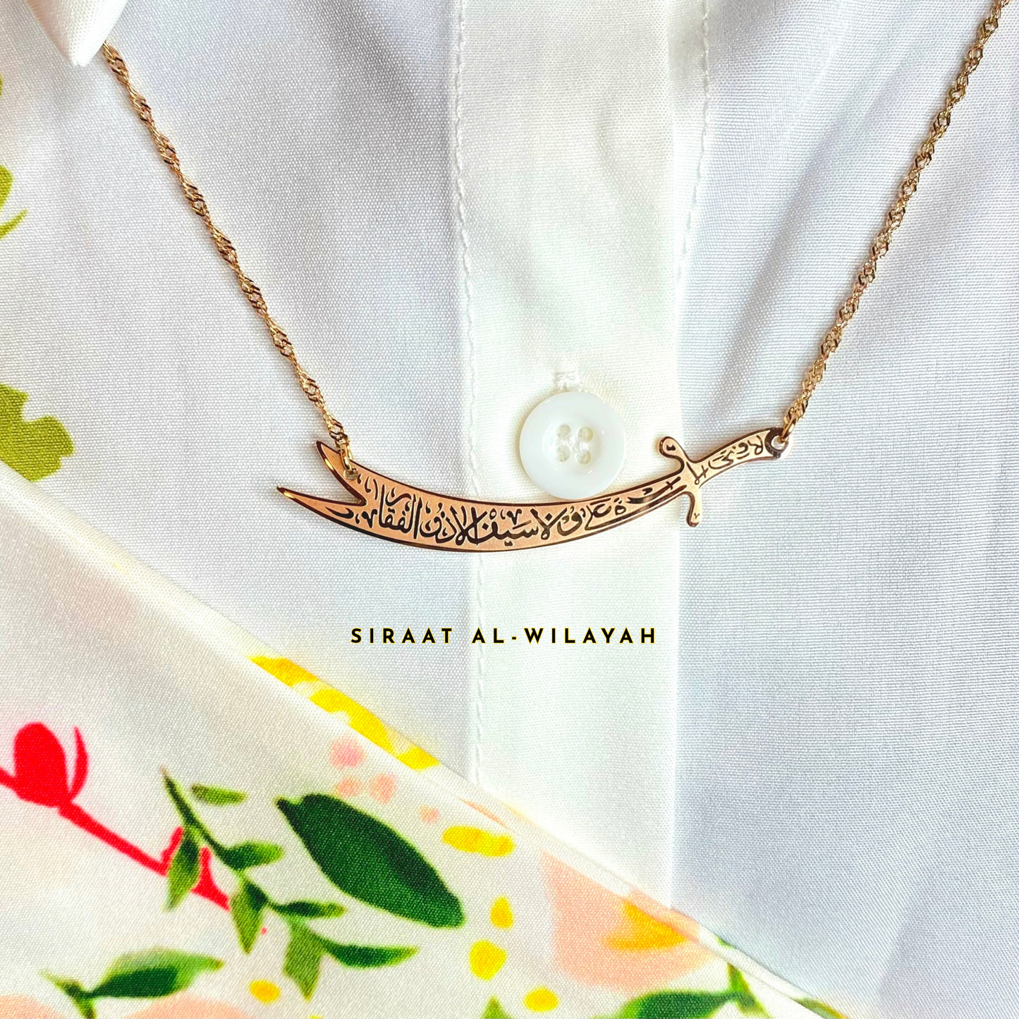 Zulfiqar Sword Necklace
