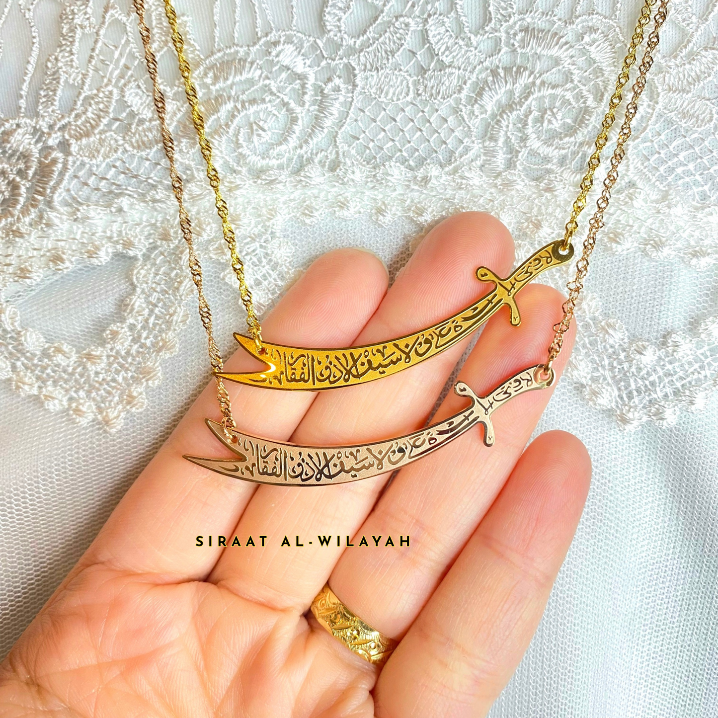 Zulfiqar Sword Necklace