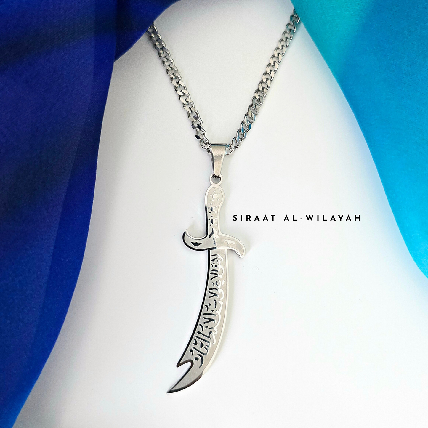 Kids' Zulfiqar Sword Necklace