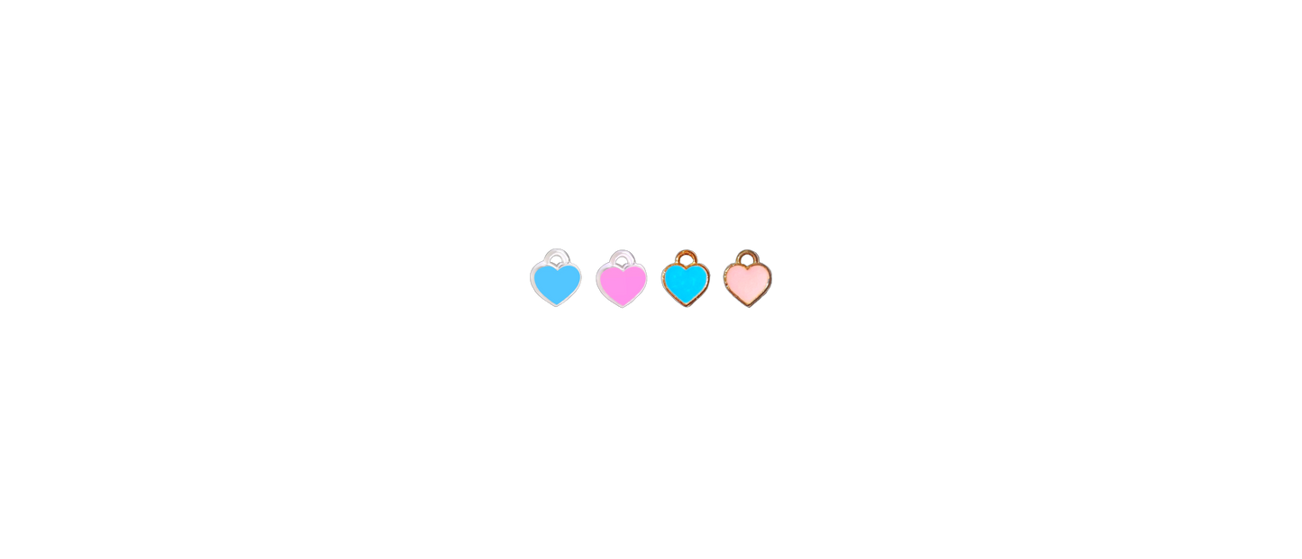 Mini Heart Charms