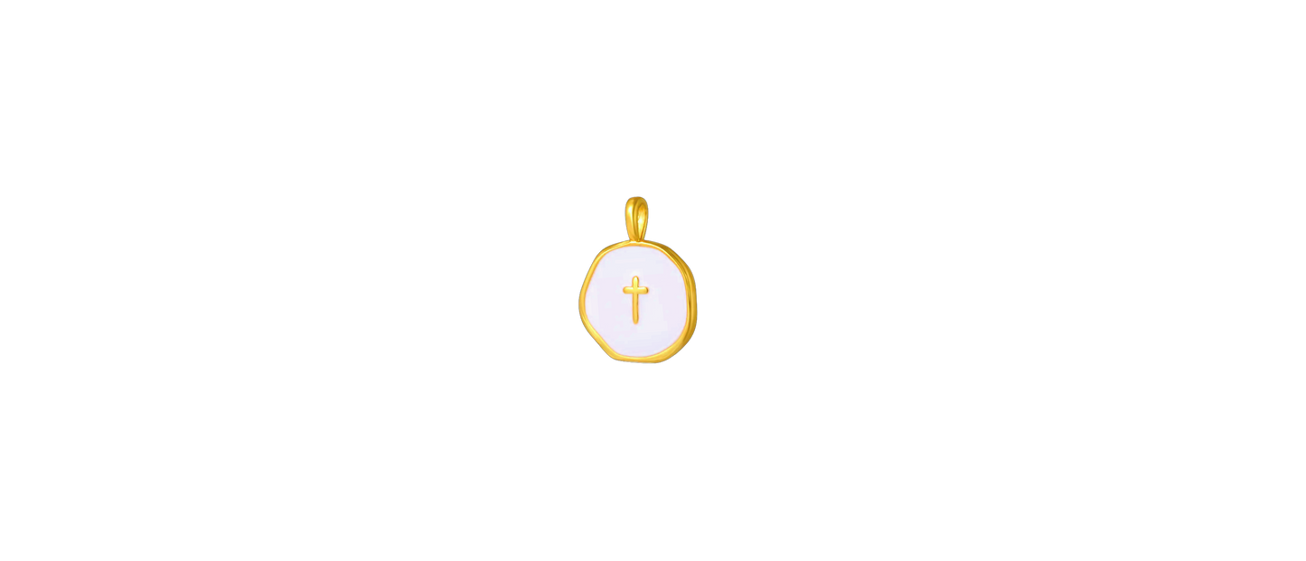 The Circled Cross Charms For Babies