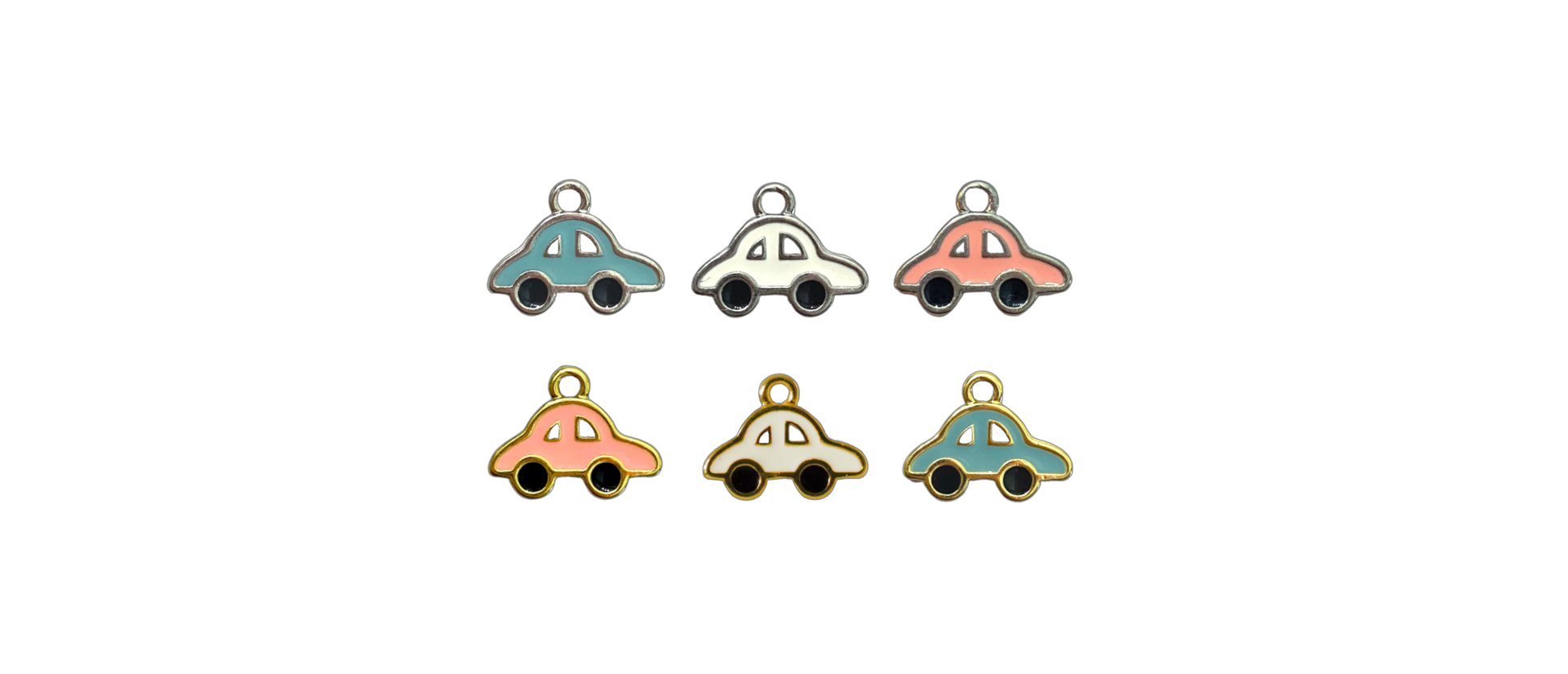 The Enamel Car Charms
