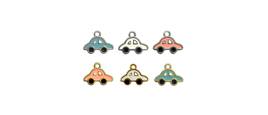 The Enamel Car Charms