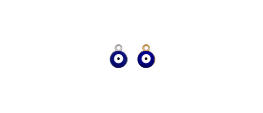 The Enamel Eye Charms