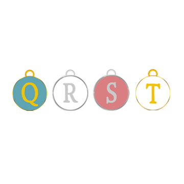 The Enamel Letter (Q to Z) Unique Charms