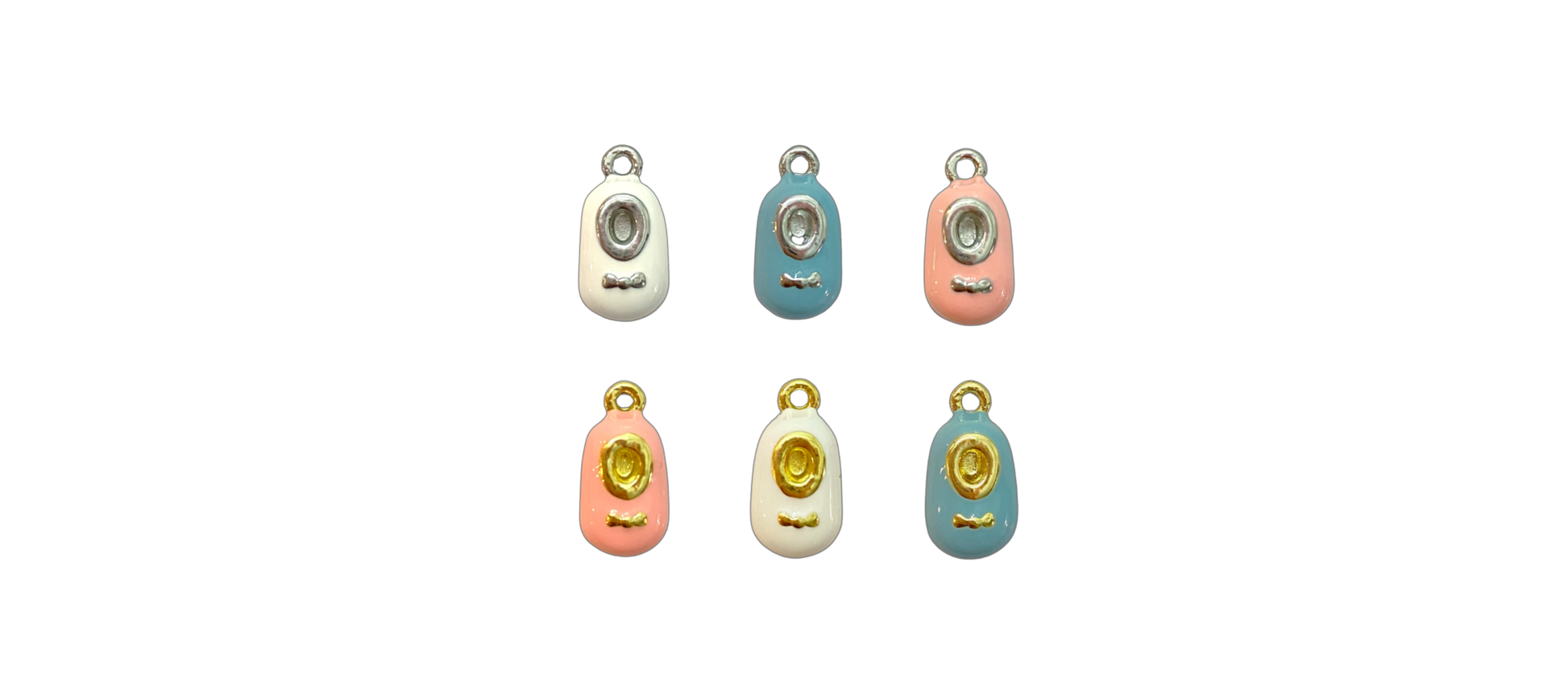 Enamel Shoe Charms