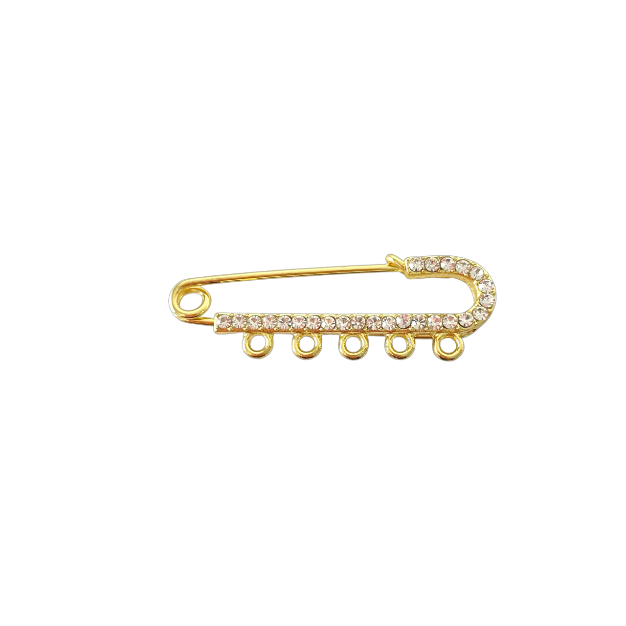 The Scarlet Rhinestone Pin