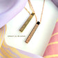 Ayatul Kursi Vertical Necklace