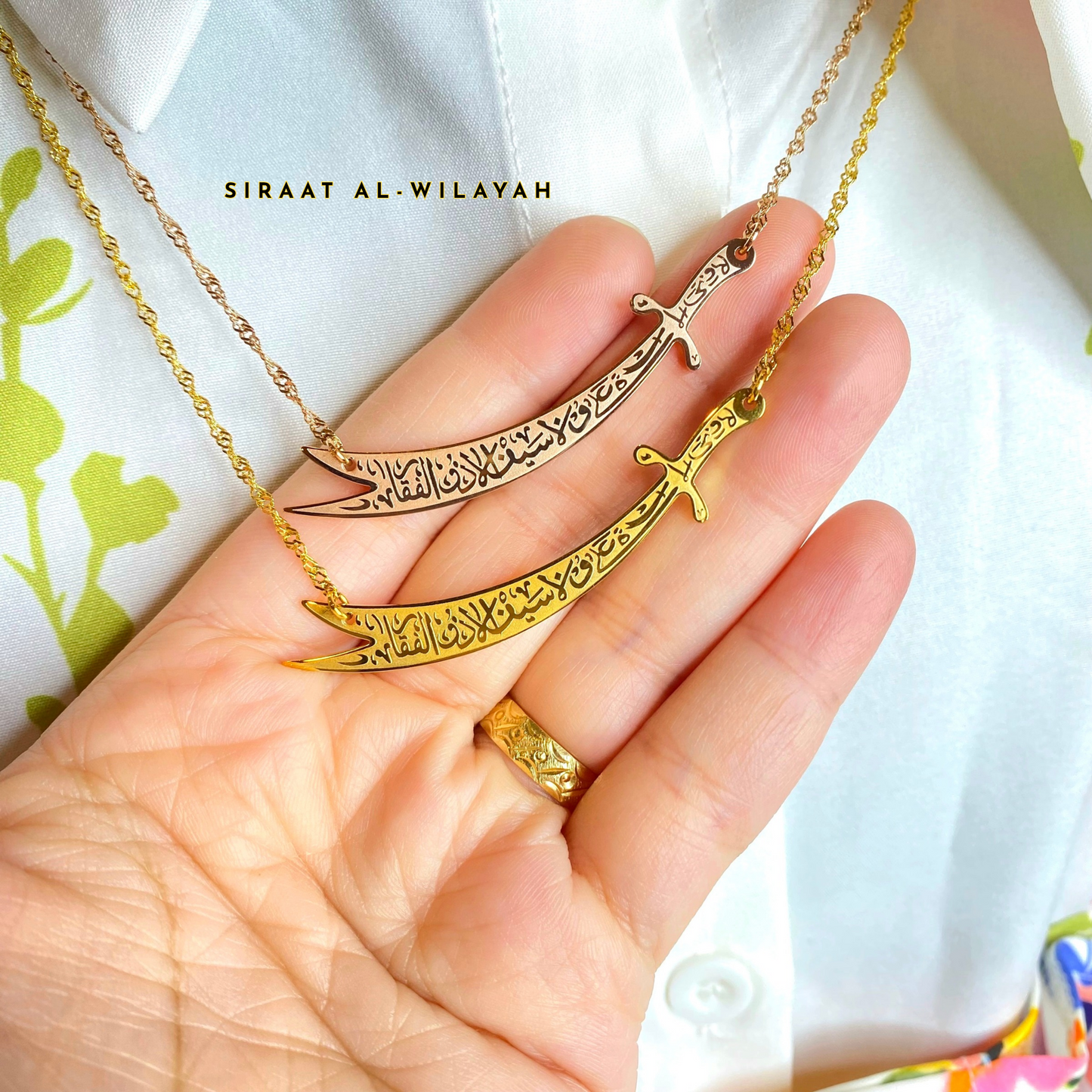 Zulfiqar Sword Necklace