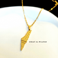 Palestine Map Necklace