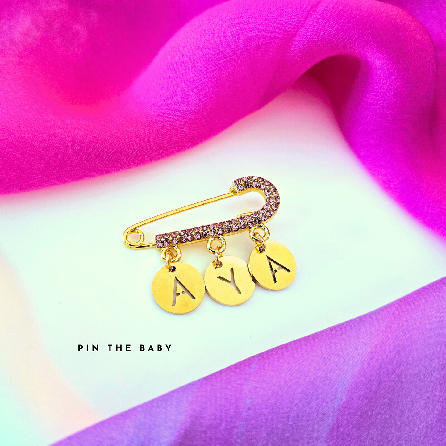 3-Letter Name Pin