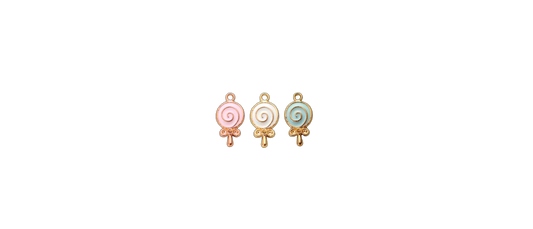 Lollipop Design Charms For Kids