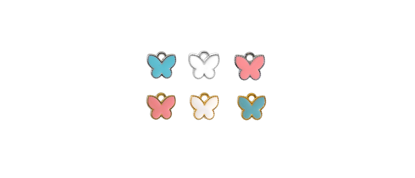 The Enamel Butterfly Charms For Kids