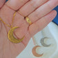 Crescent Ayatul Kursi Necklace
