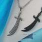 Kids' Zulfiqar Sword Necklace